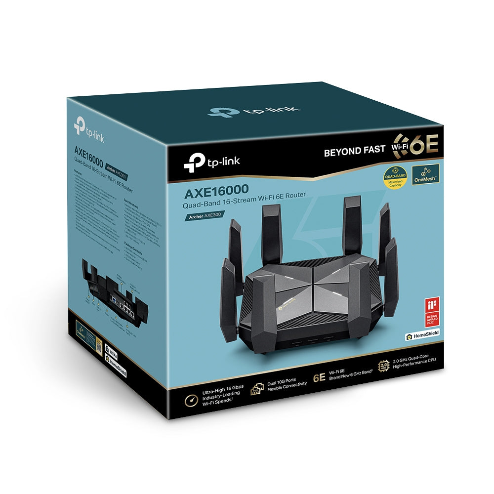 TP-Link Archer AXE5400 Tri-Band Gigabit Wi-Fi 6E Router