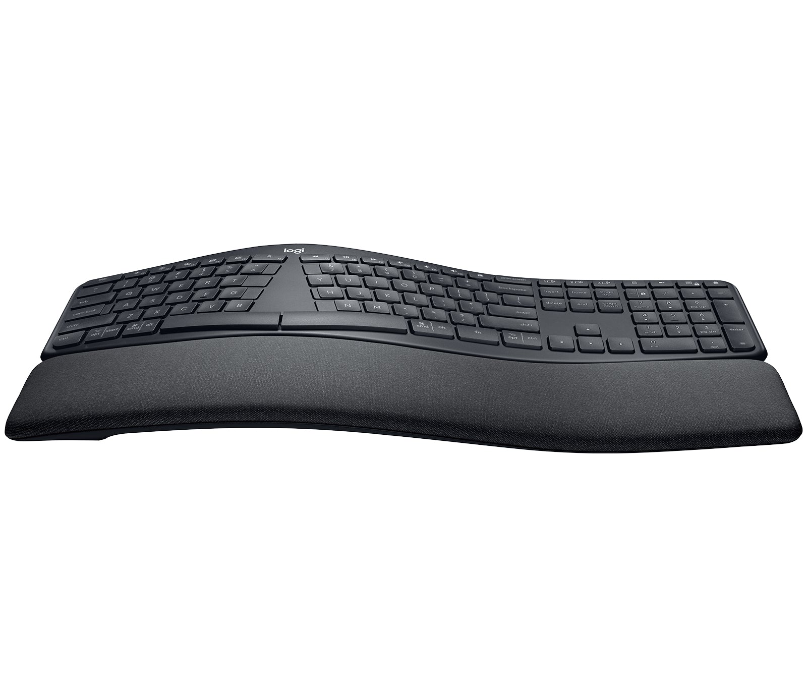 Logitech Ergo K860 keyboard Office RF Wireless + Bluetooth Black