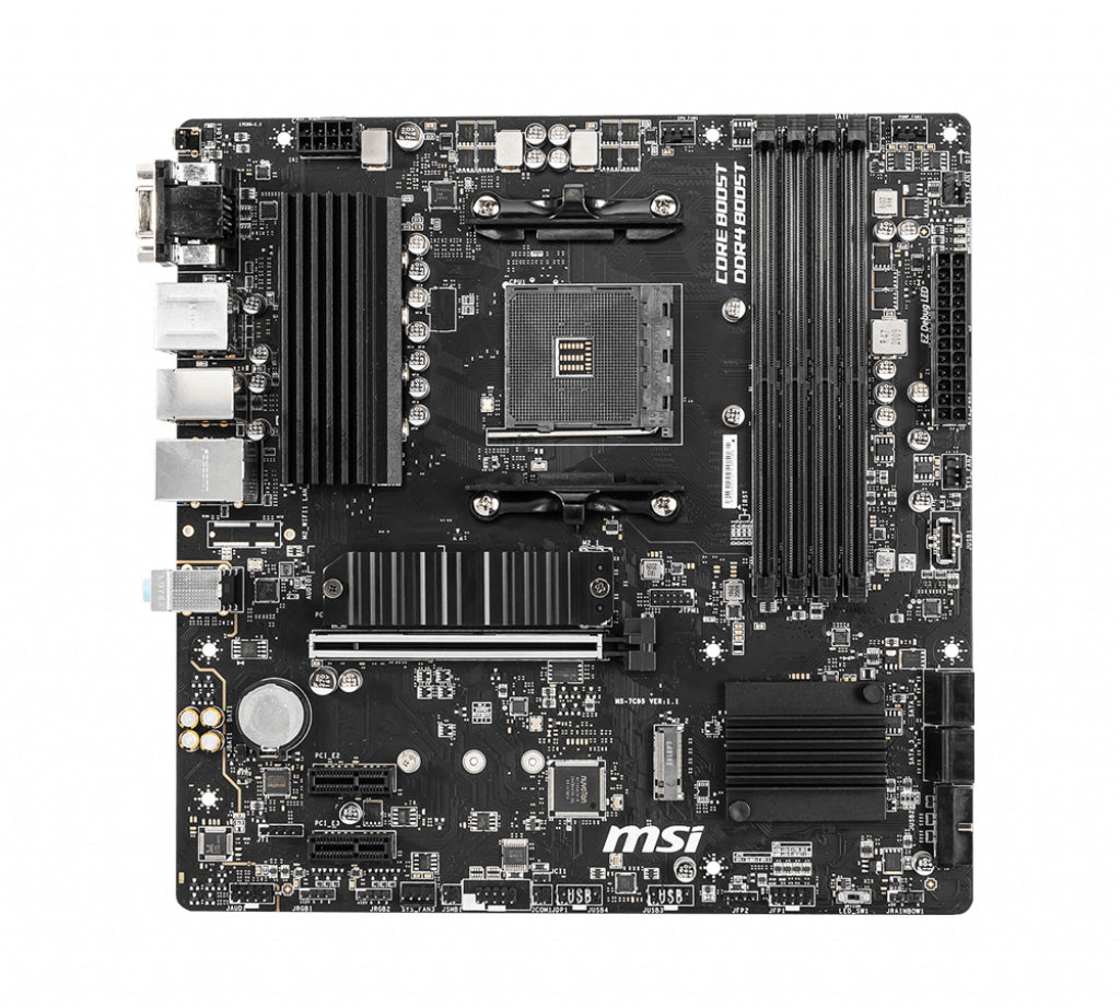 MSI B550M PRO-VDH motherboard AMD B550 Socket AM4 micro ATX