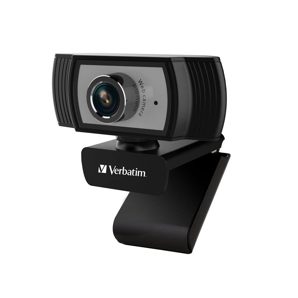 Verbatim 66614 webcam 2 MP 1920 x 1080 pixels USB 2.0 Black, Silver