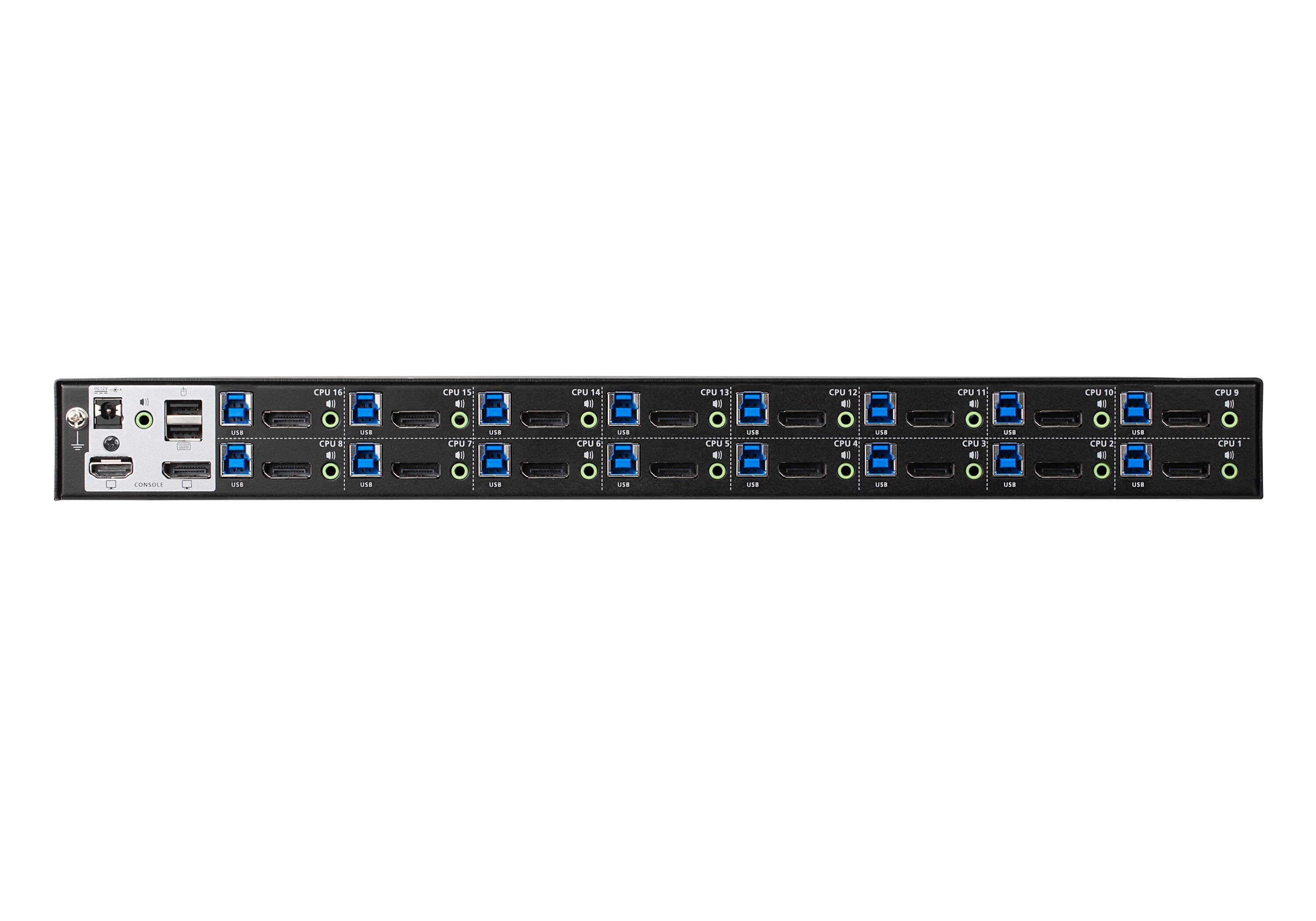 ATEN 16-Port USB 3.0 4K DisplayPort KVM Switch