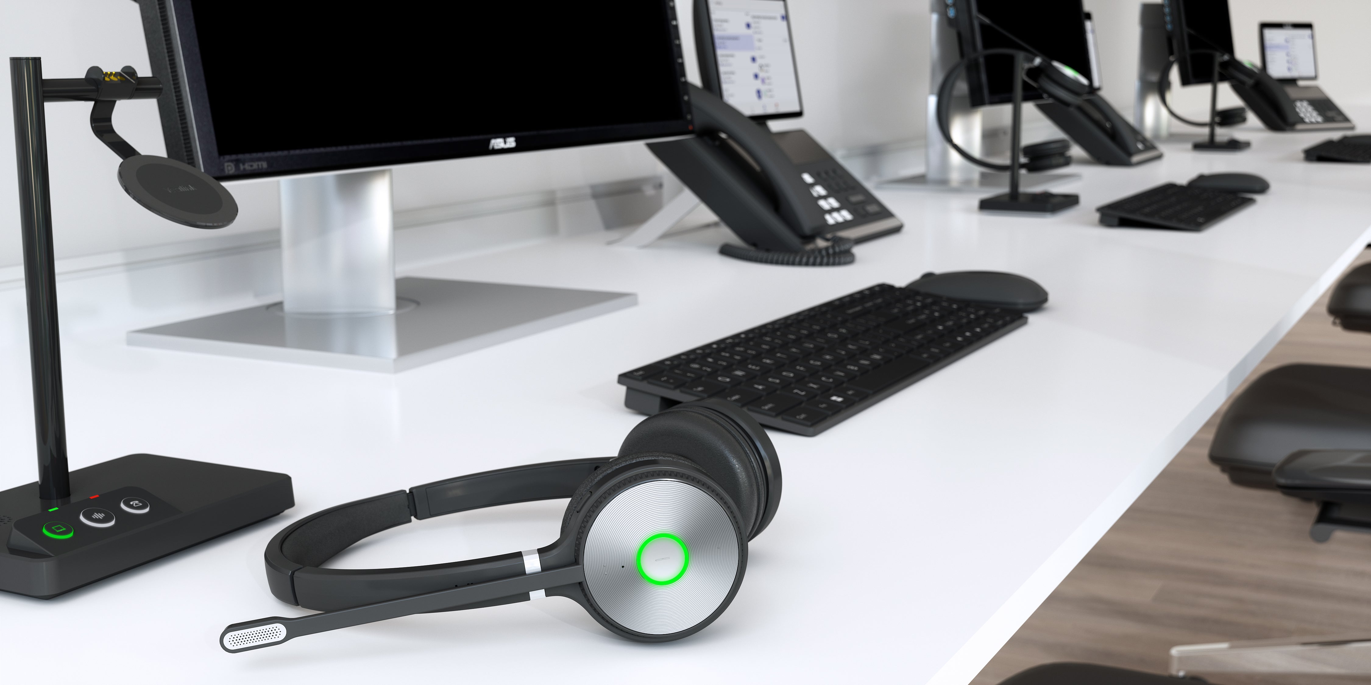 Yealink WH62 DECT Wireless Headset DUAL TEAMS