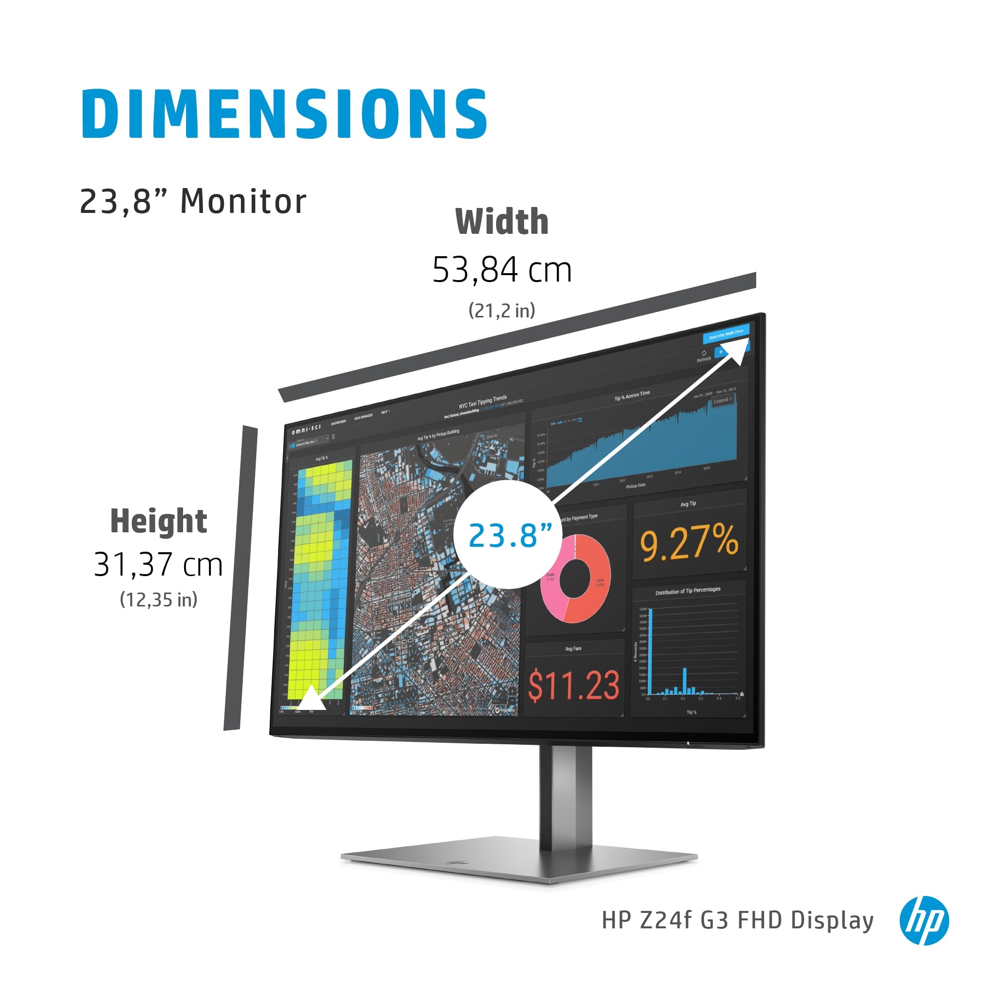 HP Z24f G3 FHD Display