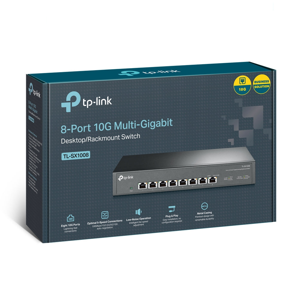 TP-Link 8-Port 10G Desktop/Rackmount Switch