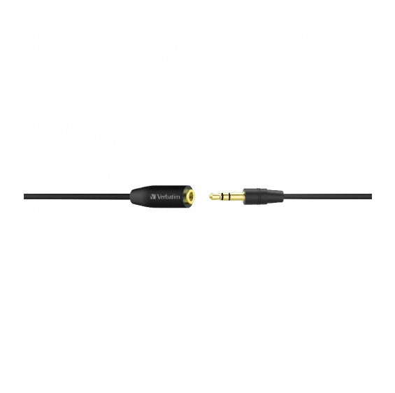 Verbatim 66574 audio cable 3 m 3.5mm Black