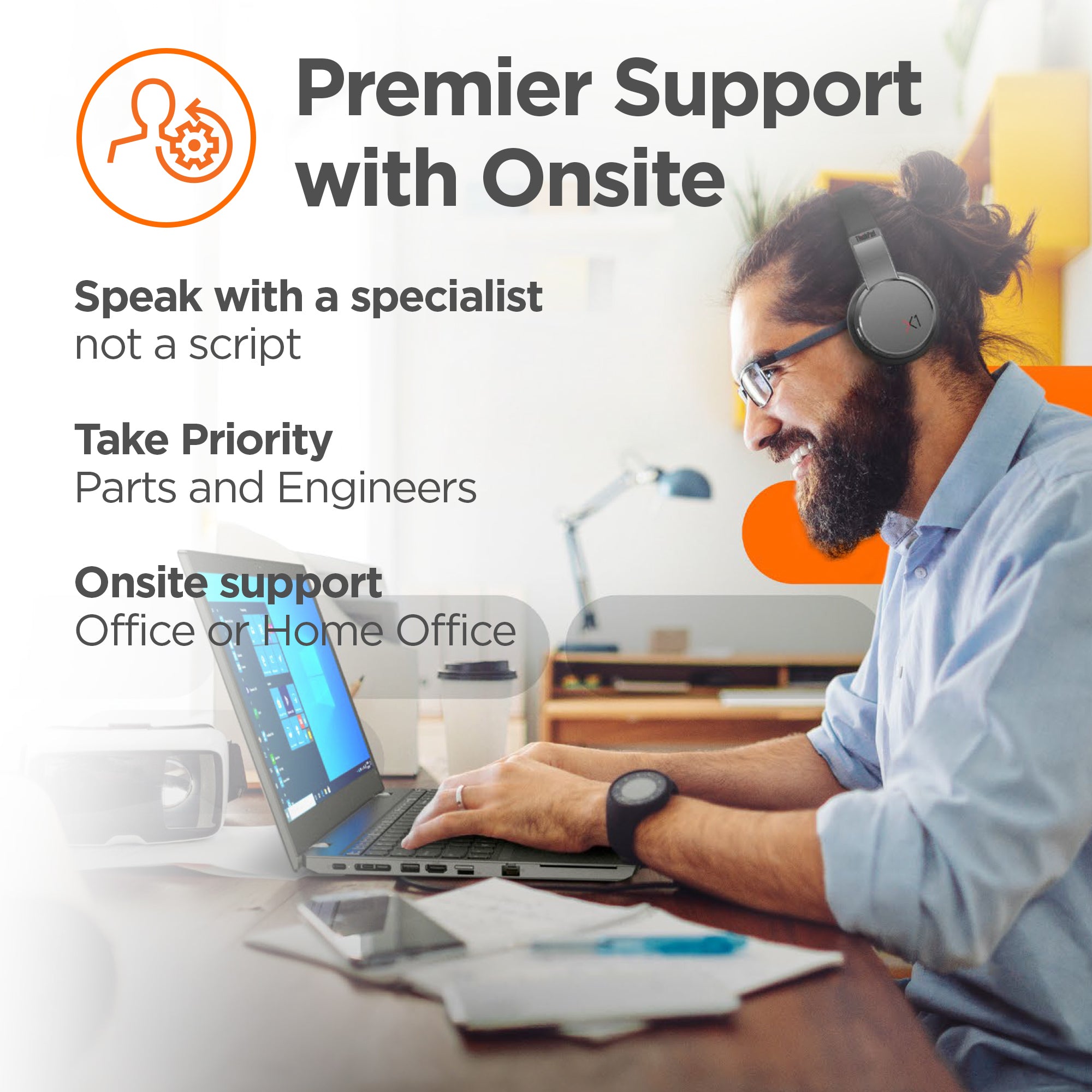 Lenovo 3 Year Premier Support With Onsite 1 license(s) 3 year(s)