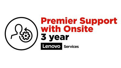 Lenovo Onsite + Premier Support, Extended service agreement, parts and labour, 3 years, on-site, response time: NBD, for ThinkPad L390 Yoga 20NU