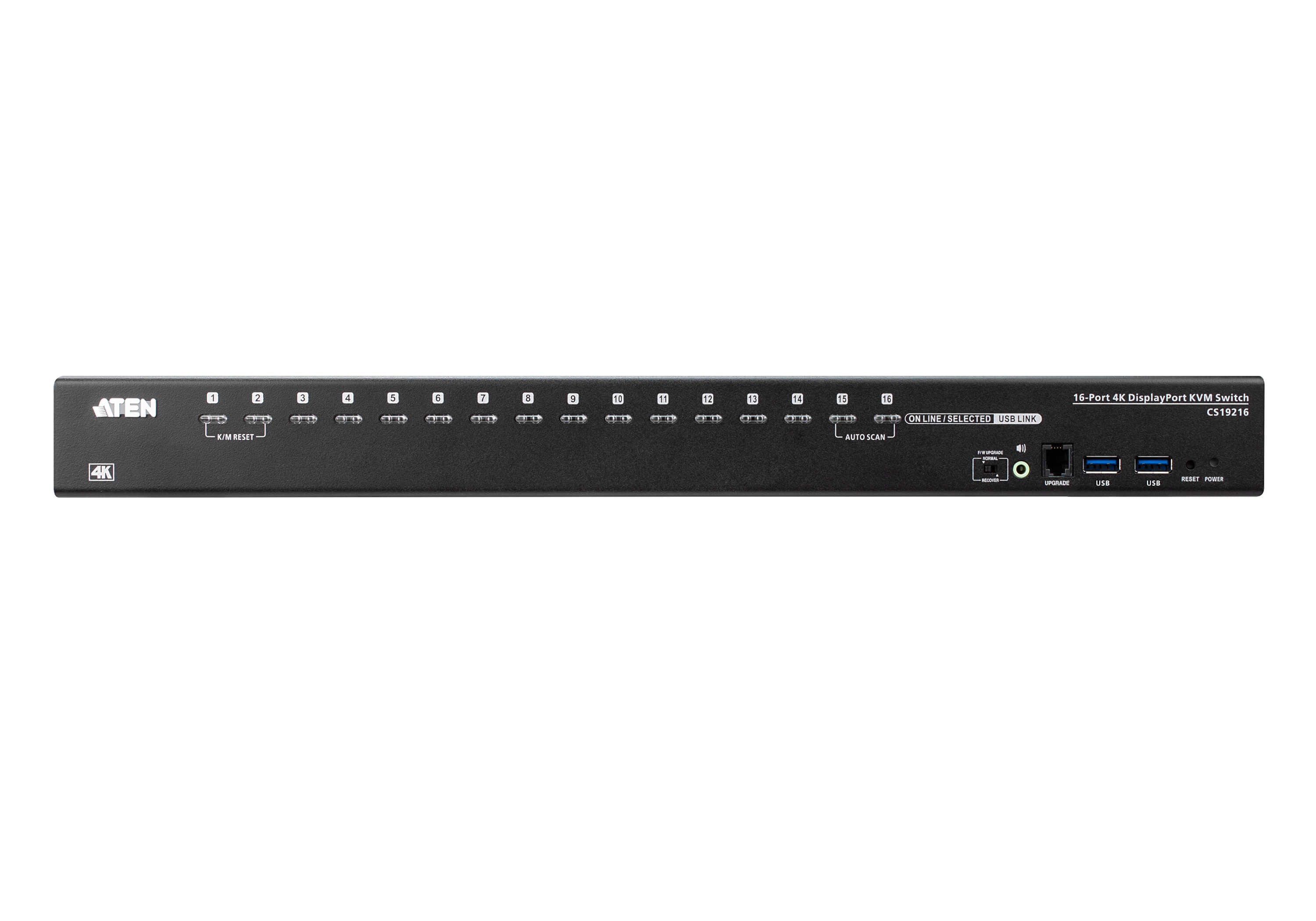 ATEN 16-Port USB 3.0 4K DisplayPort KVM Switch