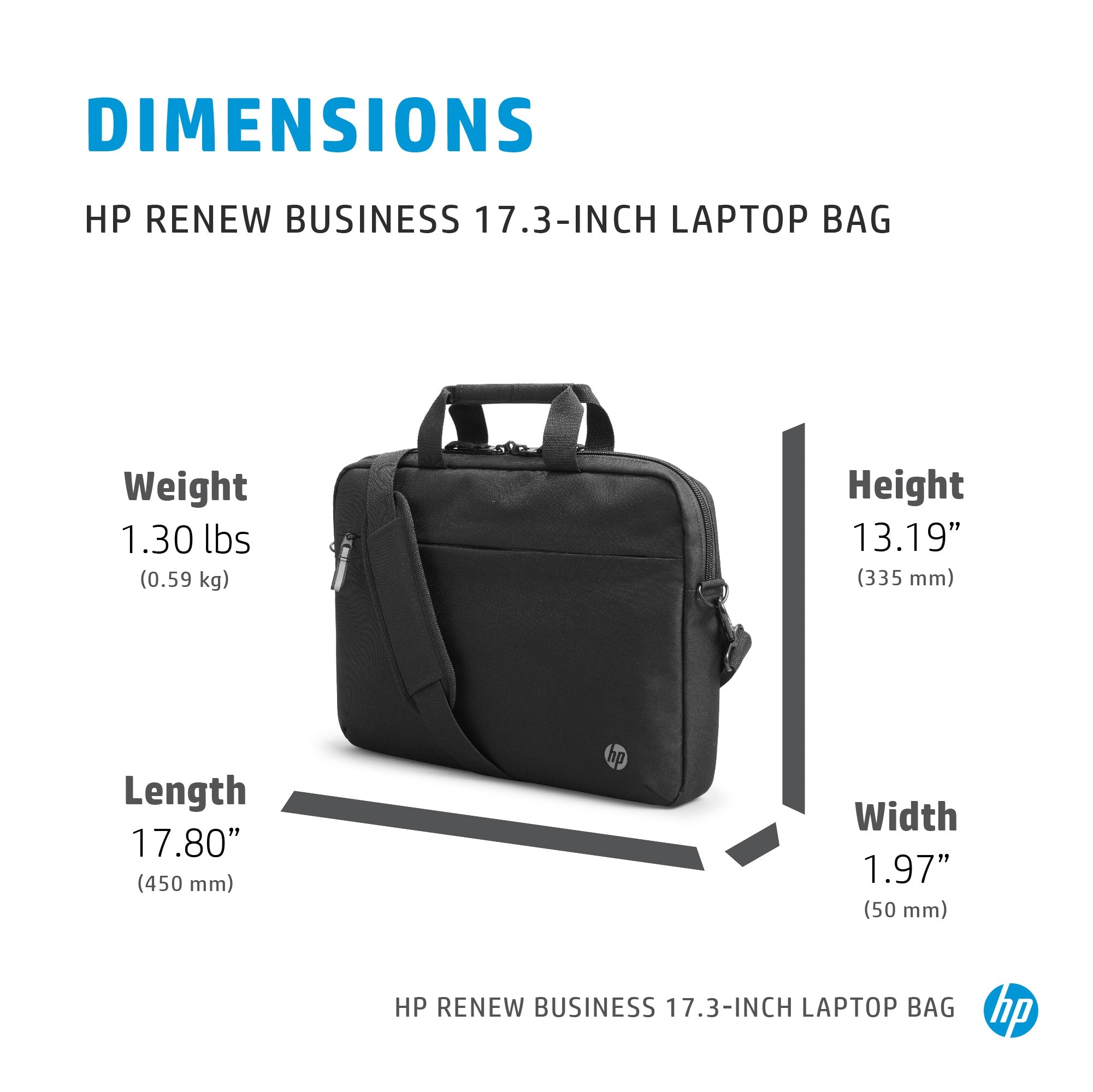 HP Renew Business 17.3-inch Laptop Bag