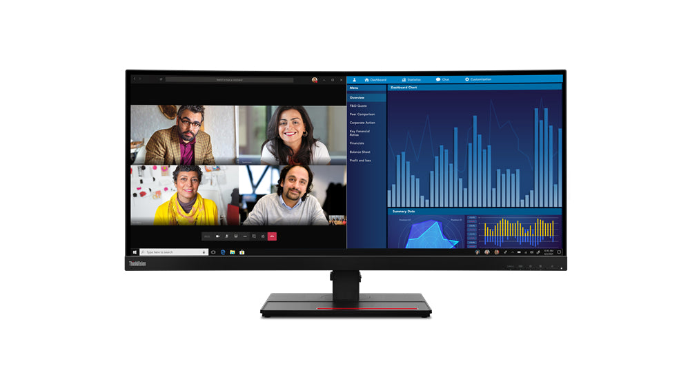 Lenovo ThinkVision P34w-20 LED display 86.7 cm (34.1