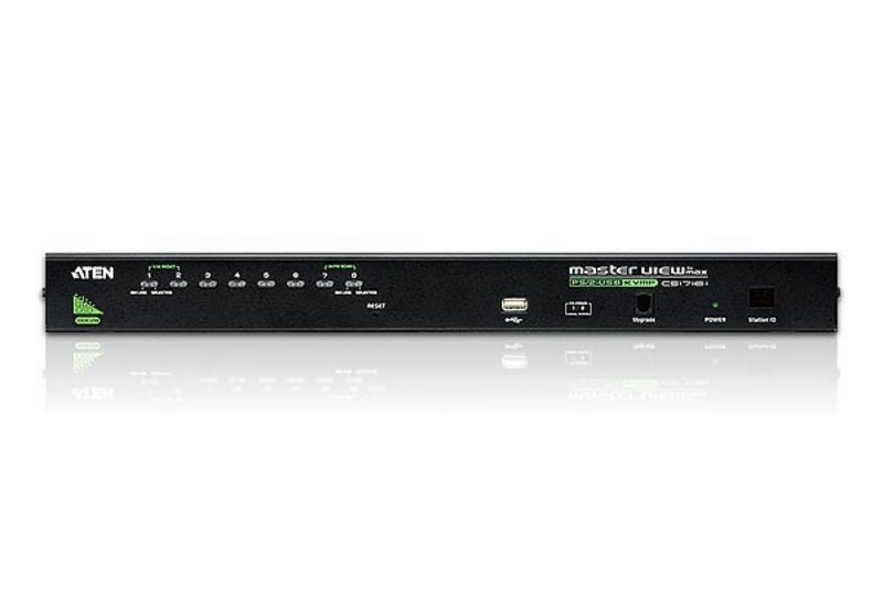 ATEN 8-Port USB - PS/2 VGA KVM Switch with USB Peripheral port