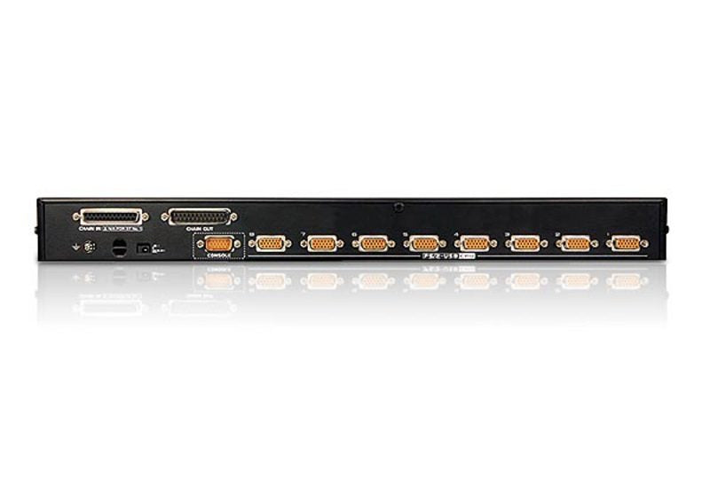 ATEN 8-Port USB - PS/2 VGA KVM Switch with USB Peripheral port