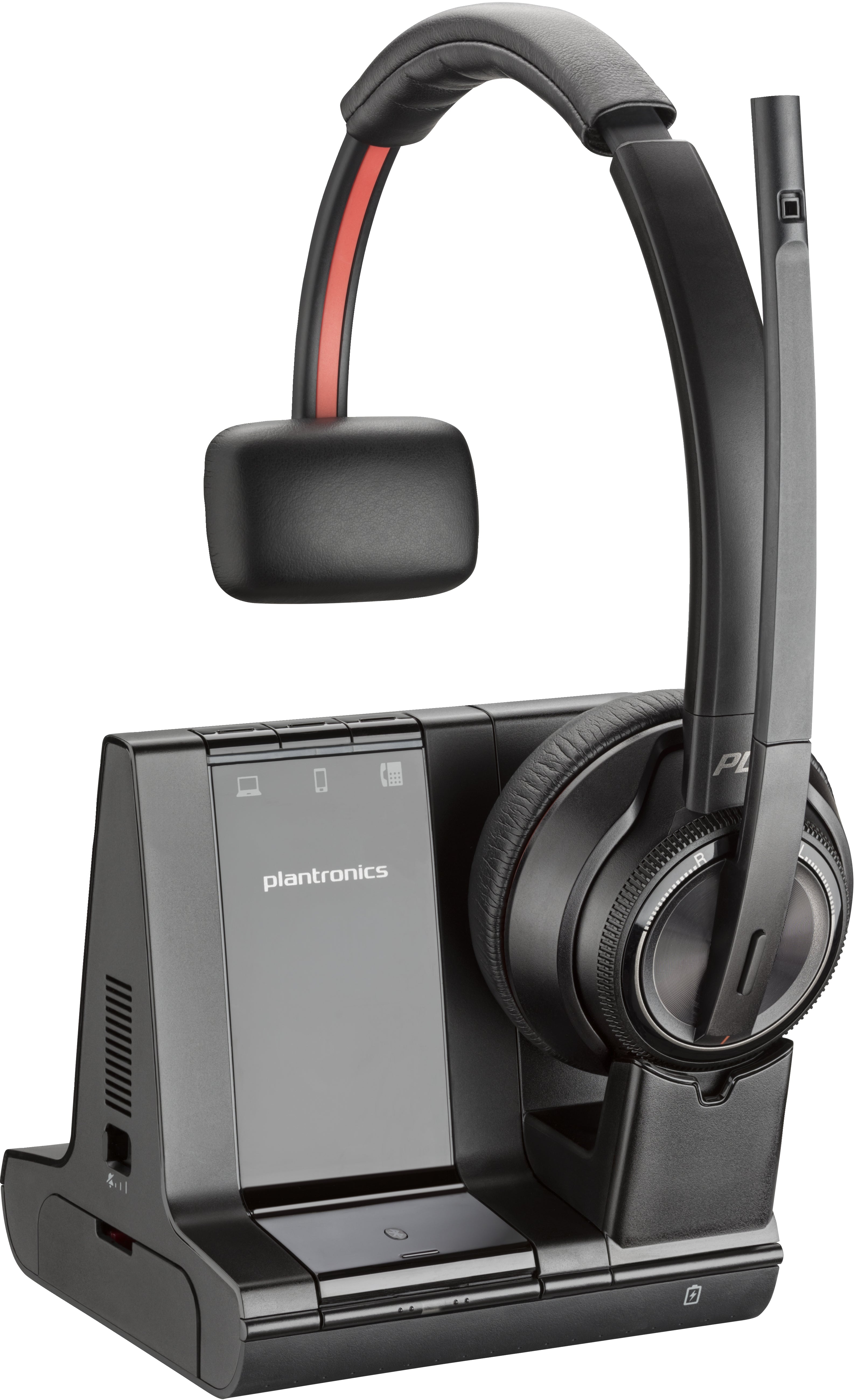 POLY Savi 8210 UC DECT 1880-1900 MHz USB-A Headset