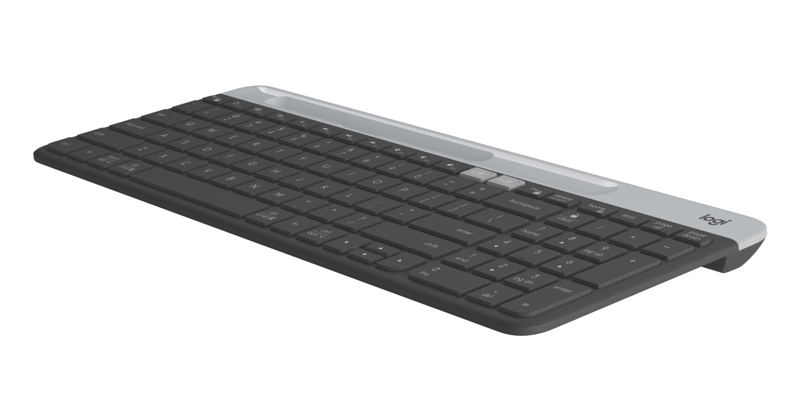 Logitech K580 keyboard Universal RF Wireless + Bluetooth Graphite, Silver