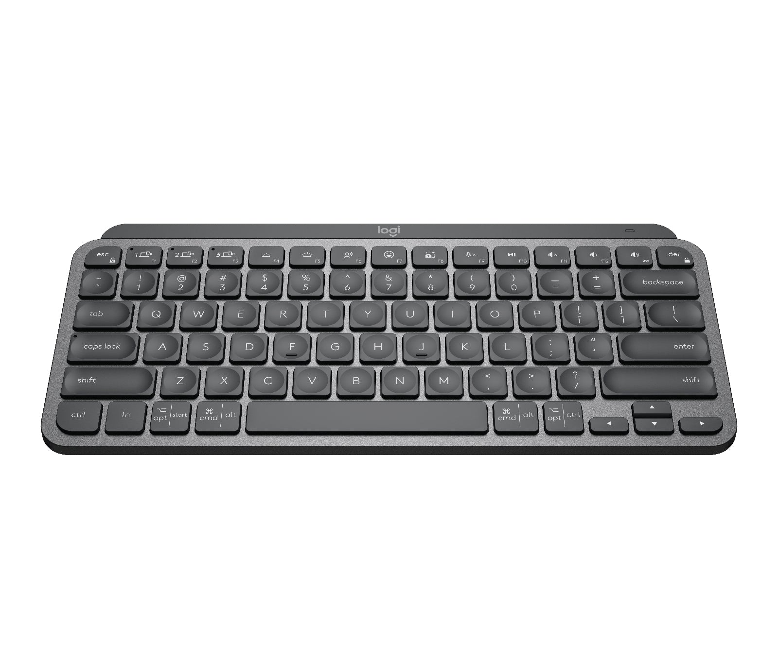 Logitech MX Keys Mini keyboard Universal RF Wireless + Bluetooth Graphite