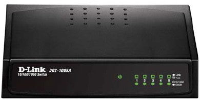 D-Link DGS-1005A network switch Unmanaged Black