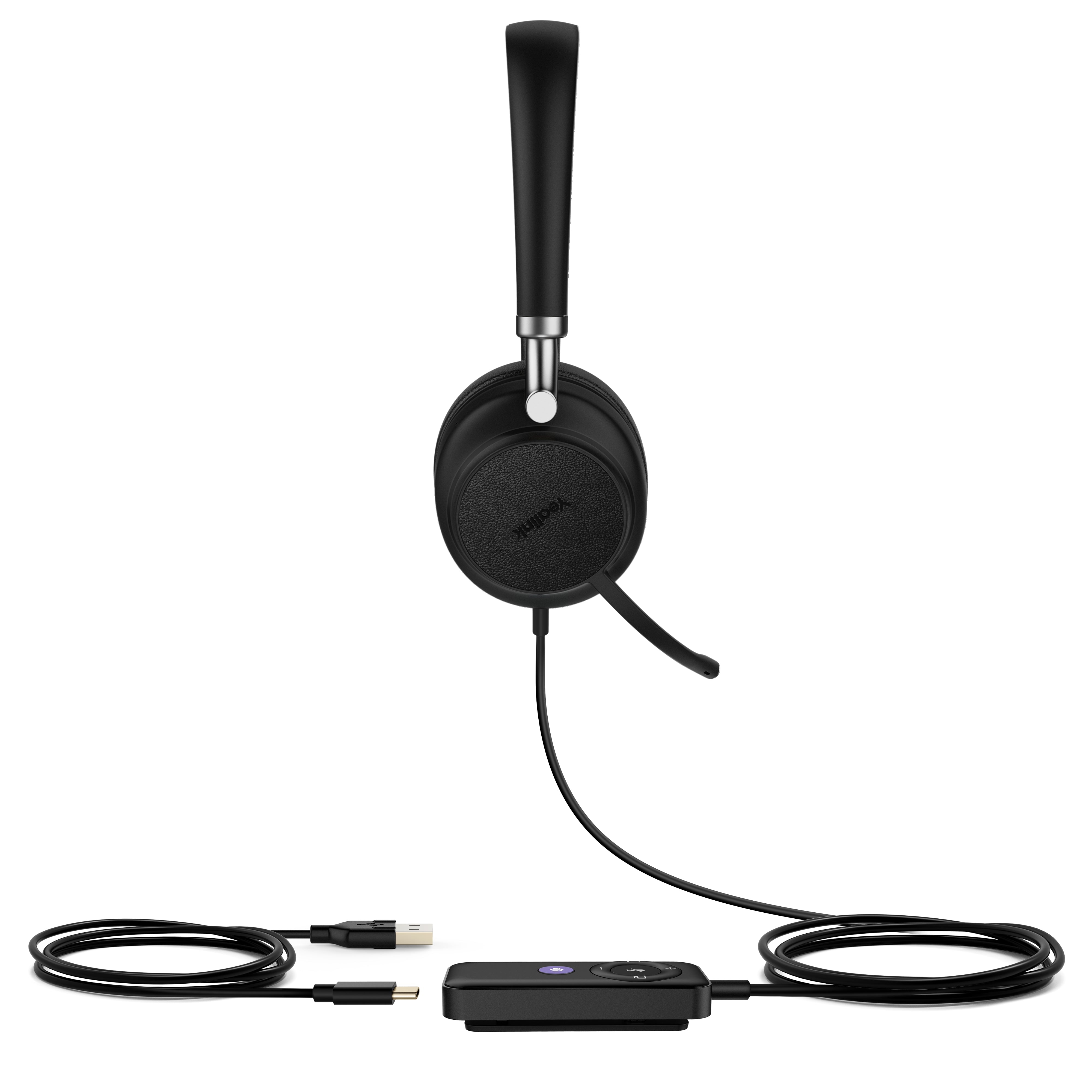 Yealink UH38 Dual Teams -BAT USB-A-USB Wired Headset