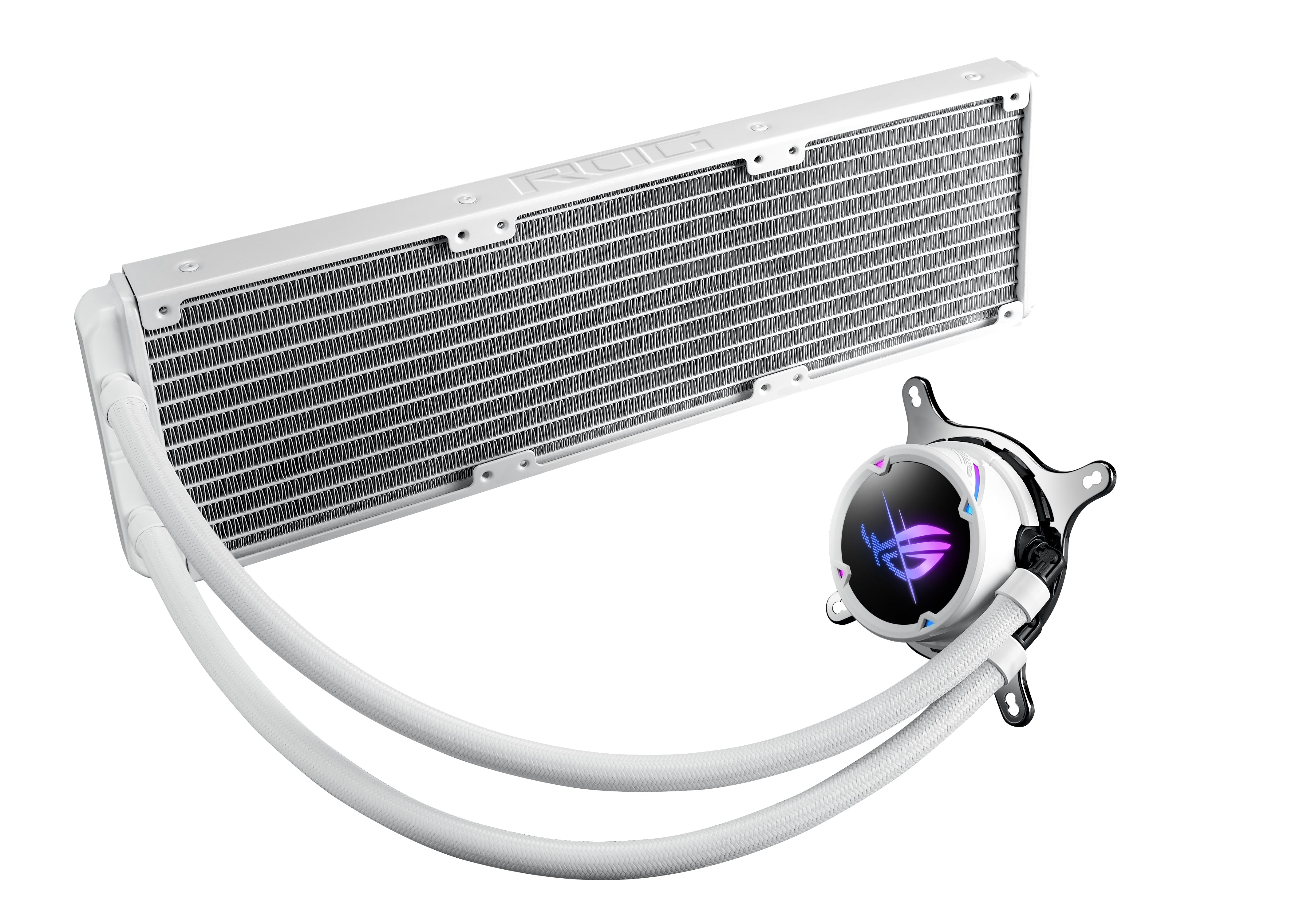 ASUS ROG STRIX LC II 360 ARGB WHITE EDITION Processor All-in-one liquid cooler 12 cm