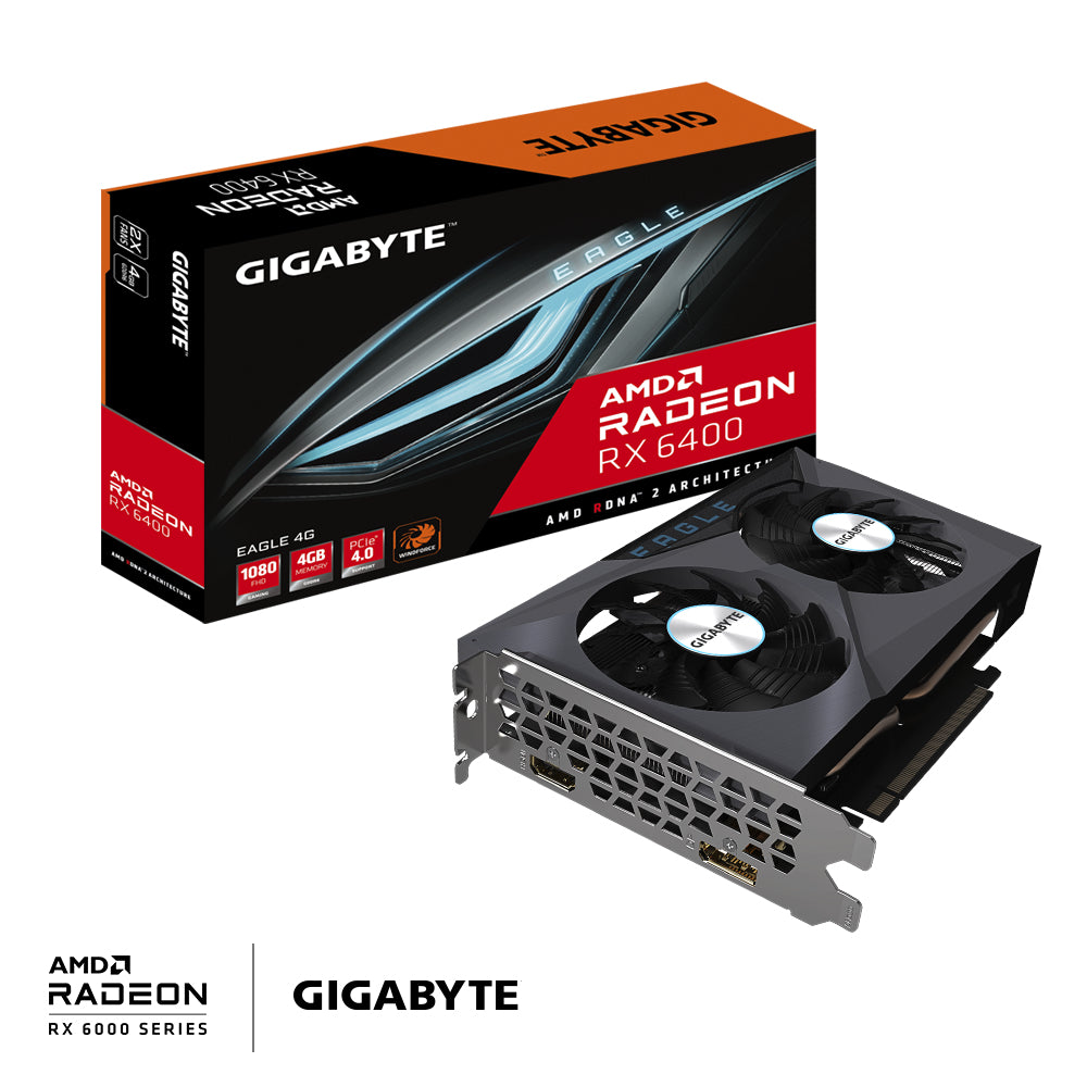 GIGABYTE EAGLE Radeon RX 6400 4G AMD 4 GB GDDR6