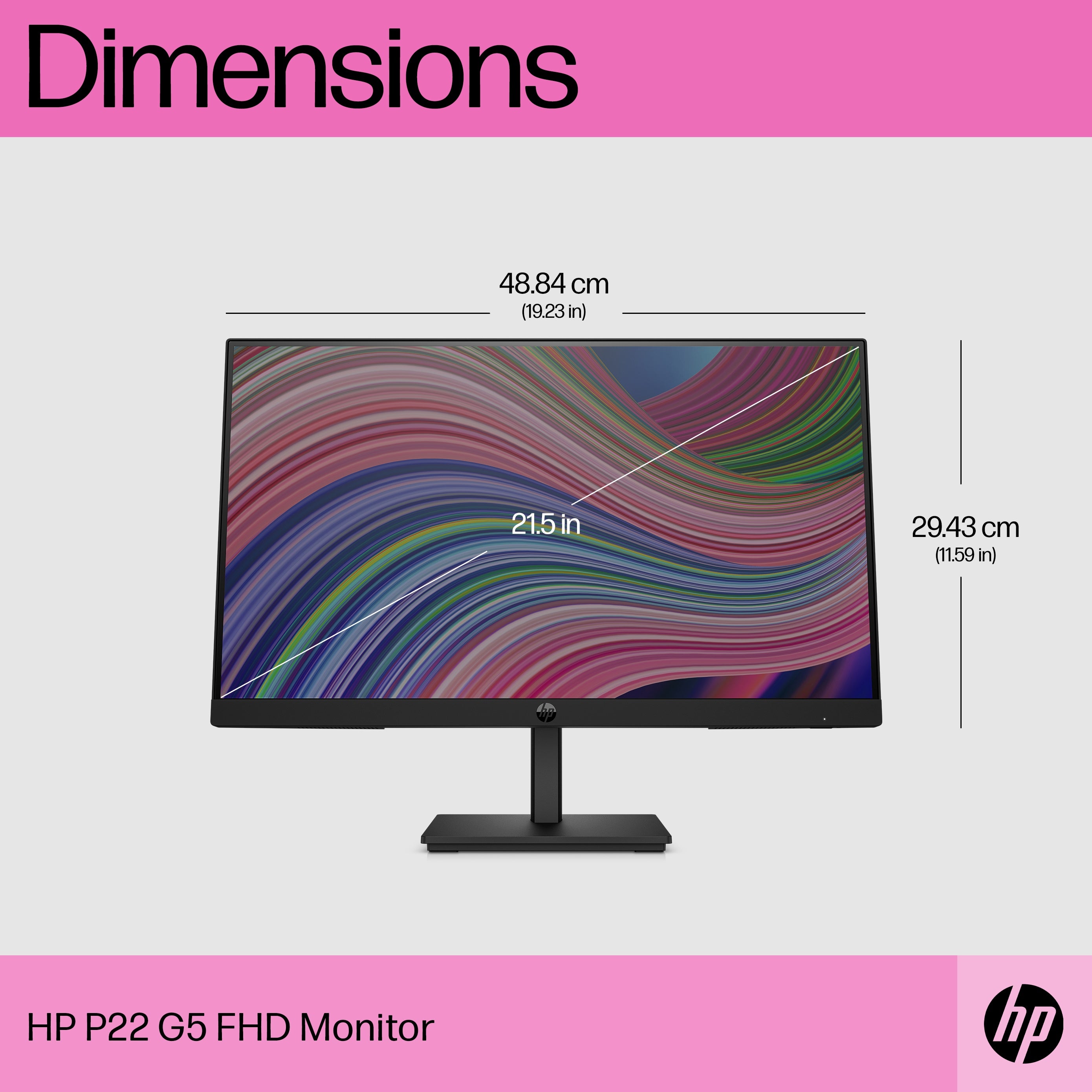 HP P22 G5 FHD Monitor