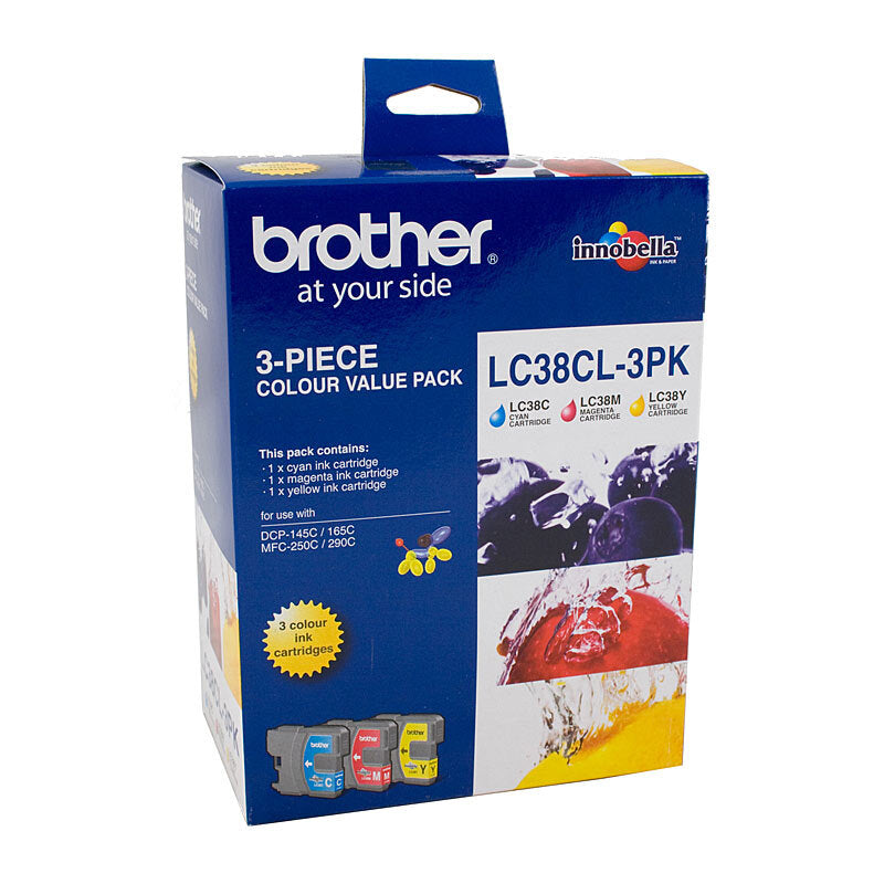 Gaming DesktopBrother LC38 CMY Colour Pack