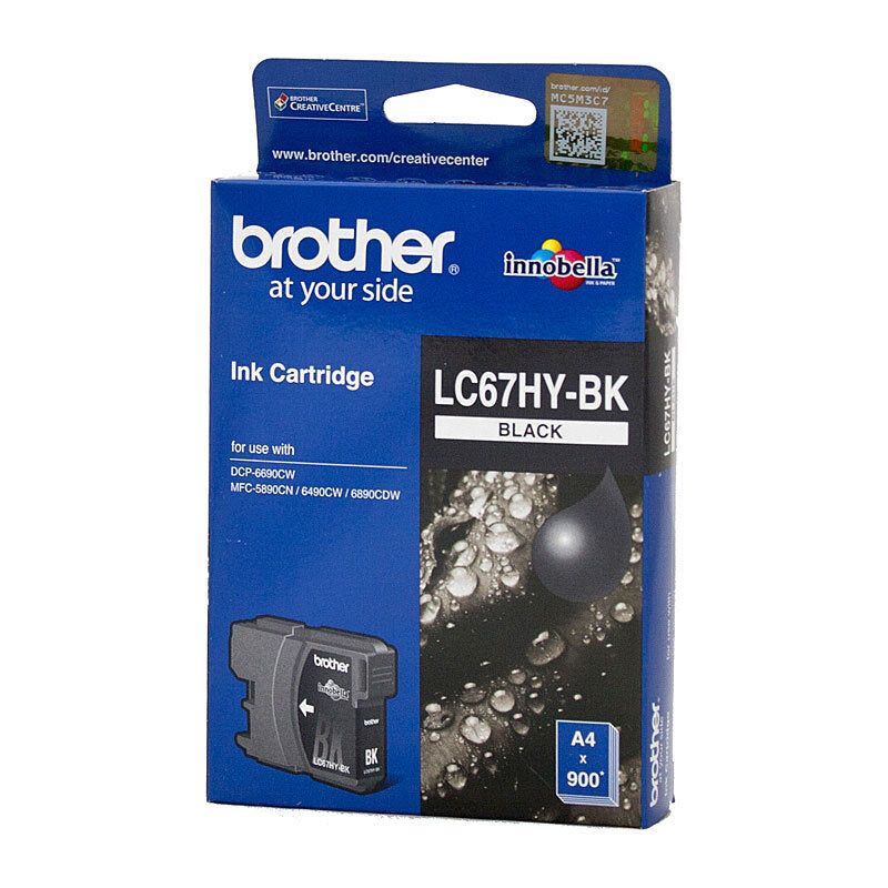 Gaming DesktopBrother LC67 Black HY Ink Cart