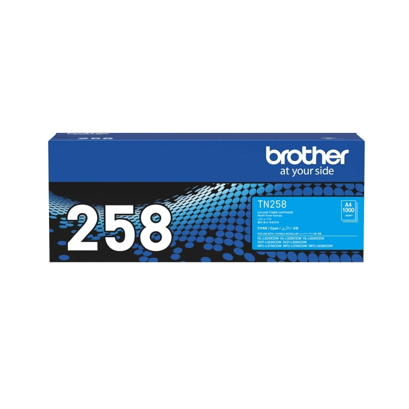 Gaming DesktopBrother TN258 Cyan Toner Cart