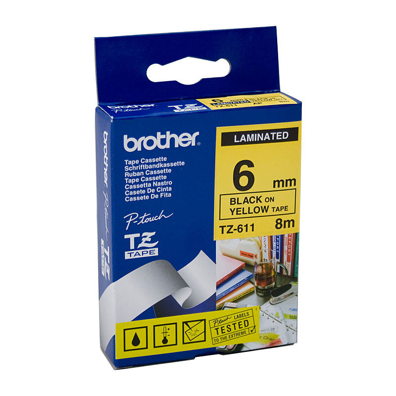 Gaming DesktopBrother TZe611 Labelling Tape