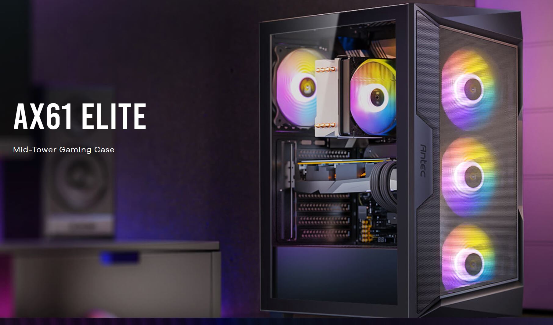 Gaming DesktopAntec AX61 Elite ATX