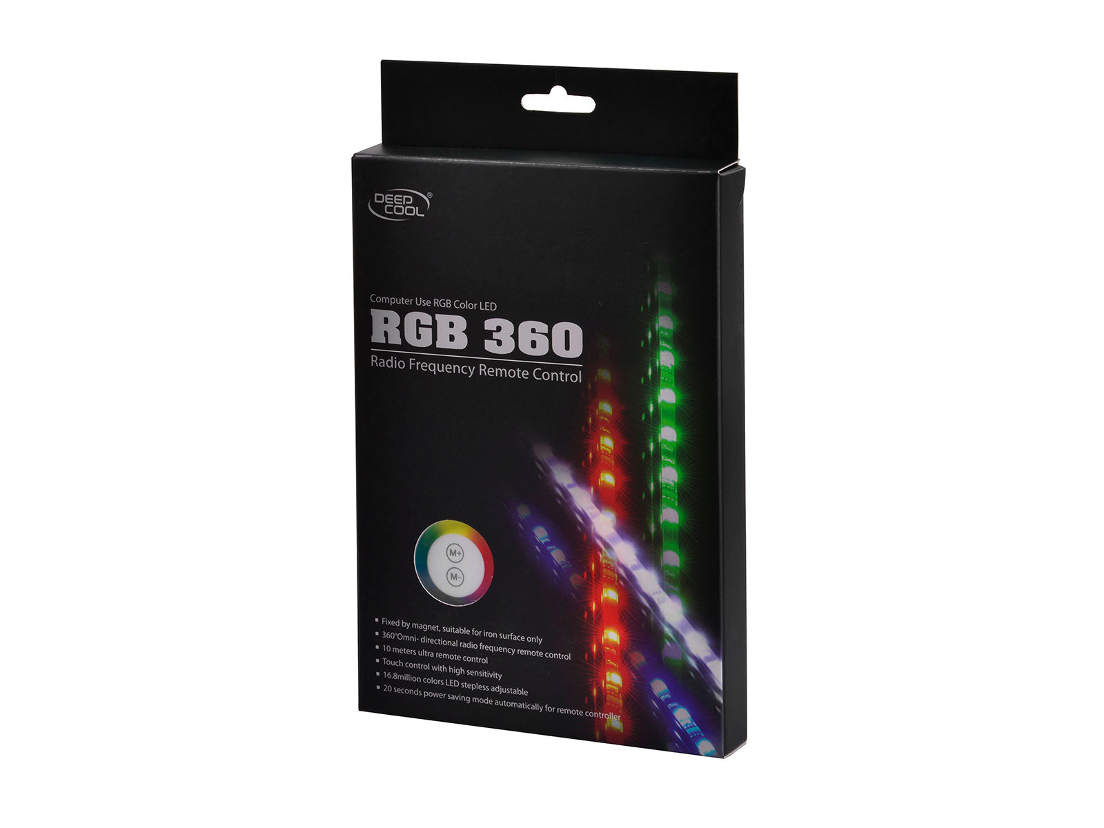 Deepcool RGB Colour LED 360 Strip Lighting Kit (Magnetic), 16.8 Million Colours, Omni Radio(EOL)