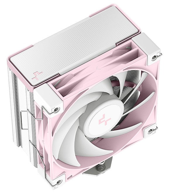 DeepCool AK400 Pink Limited Edition CPU Cooler, 120mm FDB Fan, Compatible with Intel LGA 1700, 1200, 1151, 1150, 1155, AMD AM5, AM4