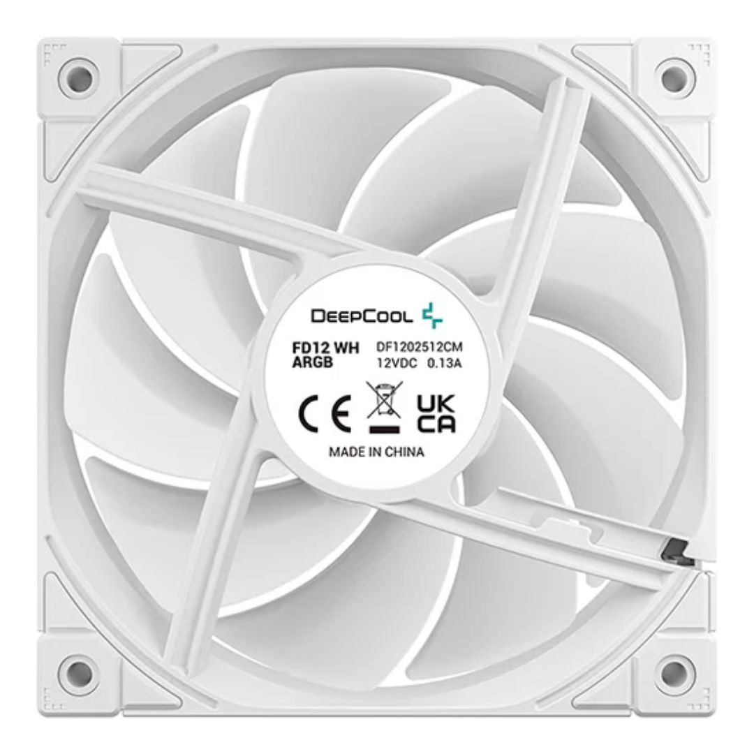 Gaming DesktopDeepCool FD12 WH ARGB Performance 120mm Fans