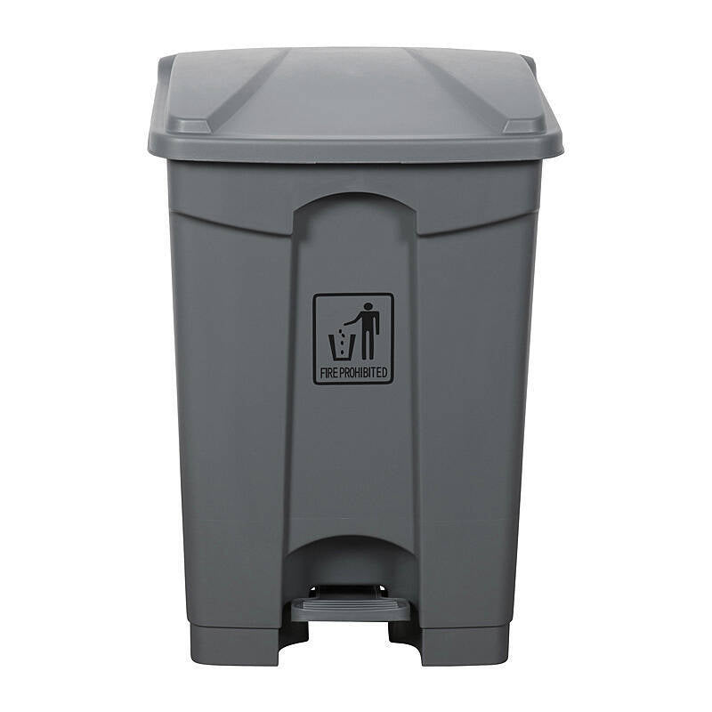 Gaming DesktopClnlnk Rubsh Bin W/Pdl 45L Gry