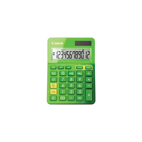 LS123KMGR METALLIC GREEN 12 DIGIT DESKTOP CALCULATOR