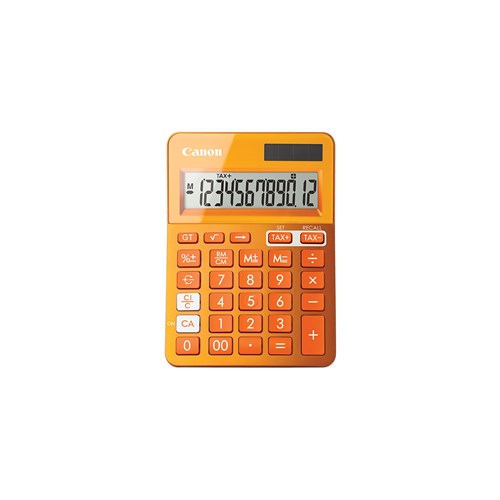 LS123KMOR METALLIC ORANGE 12 DIGIT DESKTOP CALCULATOR