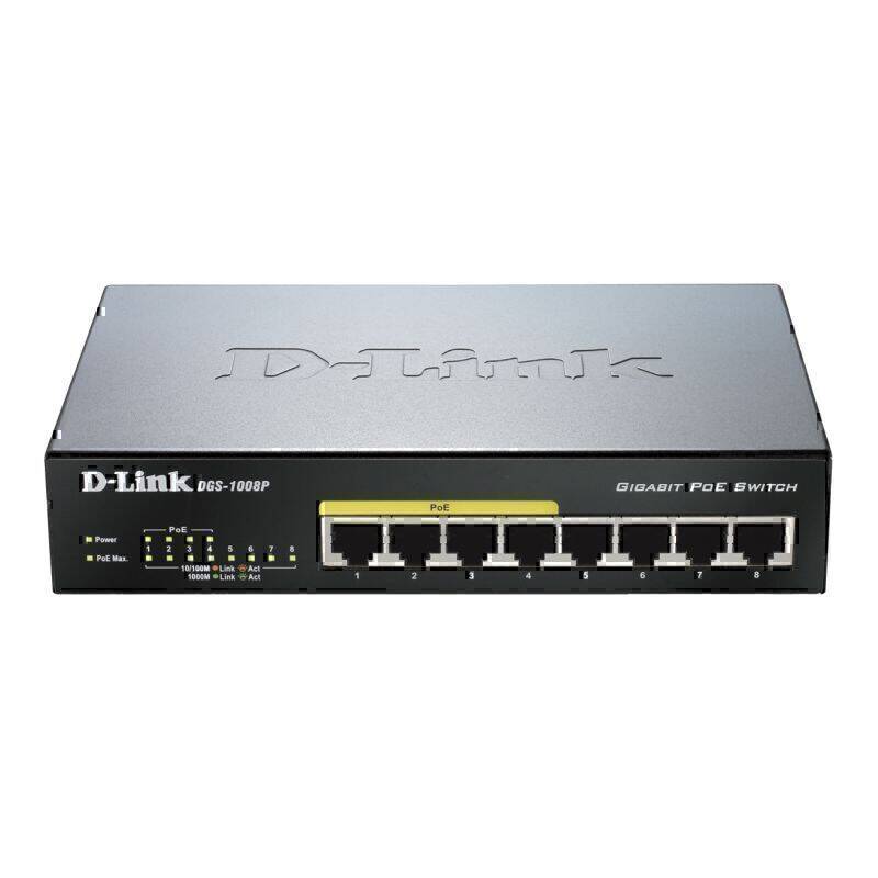 Gaming DesktopD-LINK DGS-1008P PoE Switch