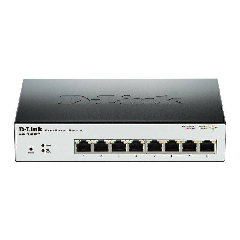 Gaming DesktopD-LINKDGS-1100-08P PoE Switch