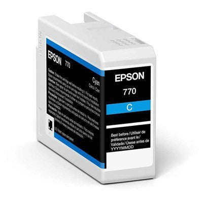 EPSON ULTRACHROME PRO10 INK SURECOLOR SC-P706 CYAN INK CART