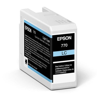 EPSON ULTRACHROME PRO10 INK SURECOLOR SC-P706 LIGHT CYAN INK CART