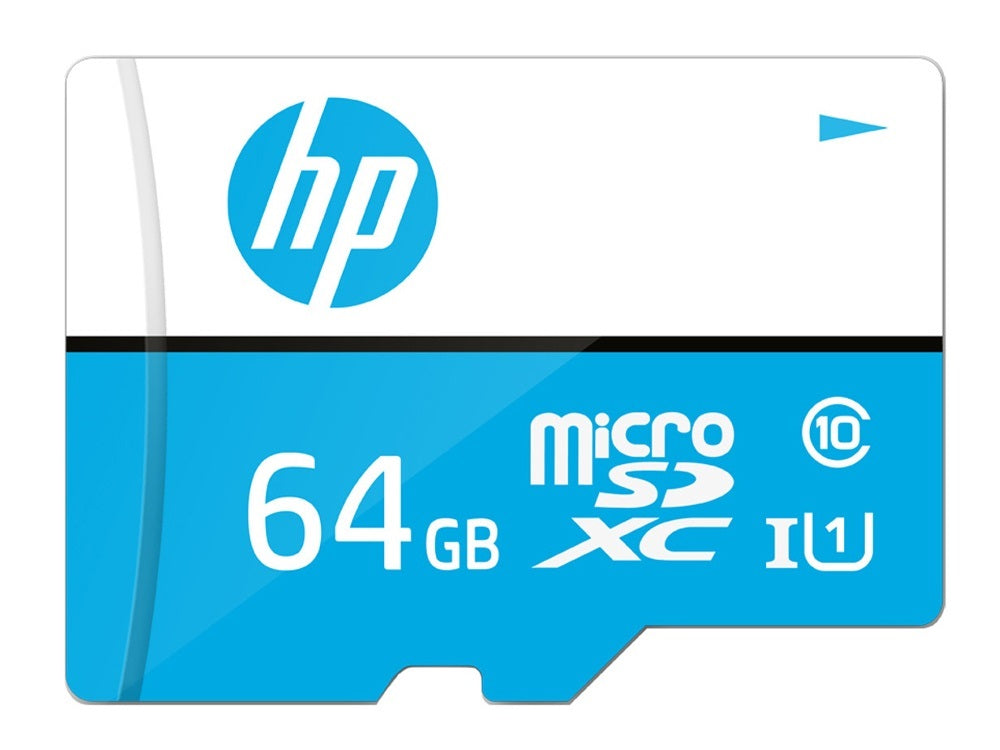 HP U1 64GB MicroSD SDHC SDXC UHS-I Memory Card 100MB/s Class 10 Full HD Magnet Shock Temperature Water Proof (No Adaptor)