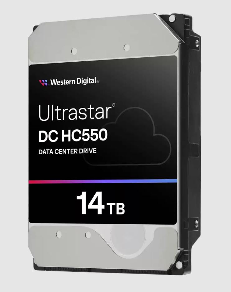 Gaming DesktopWestern Digital WD Ultrastar DC HC550 14TB 3.5' SATA  512MB 7200RPM EAMR SE 5yrs Warranty