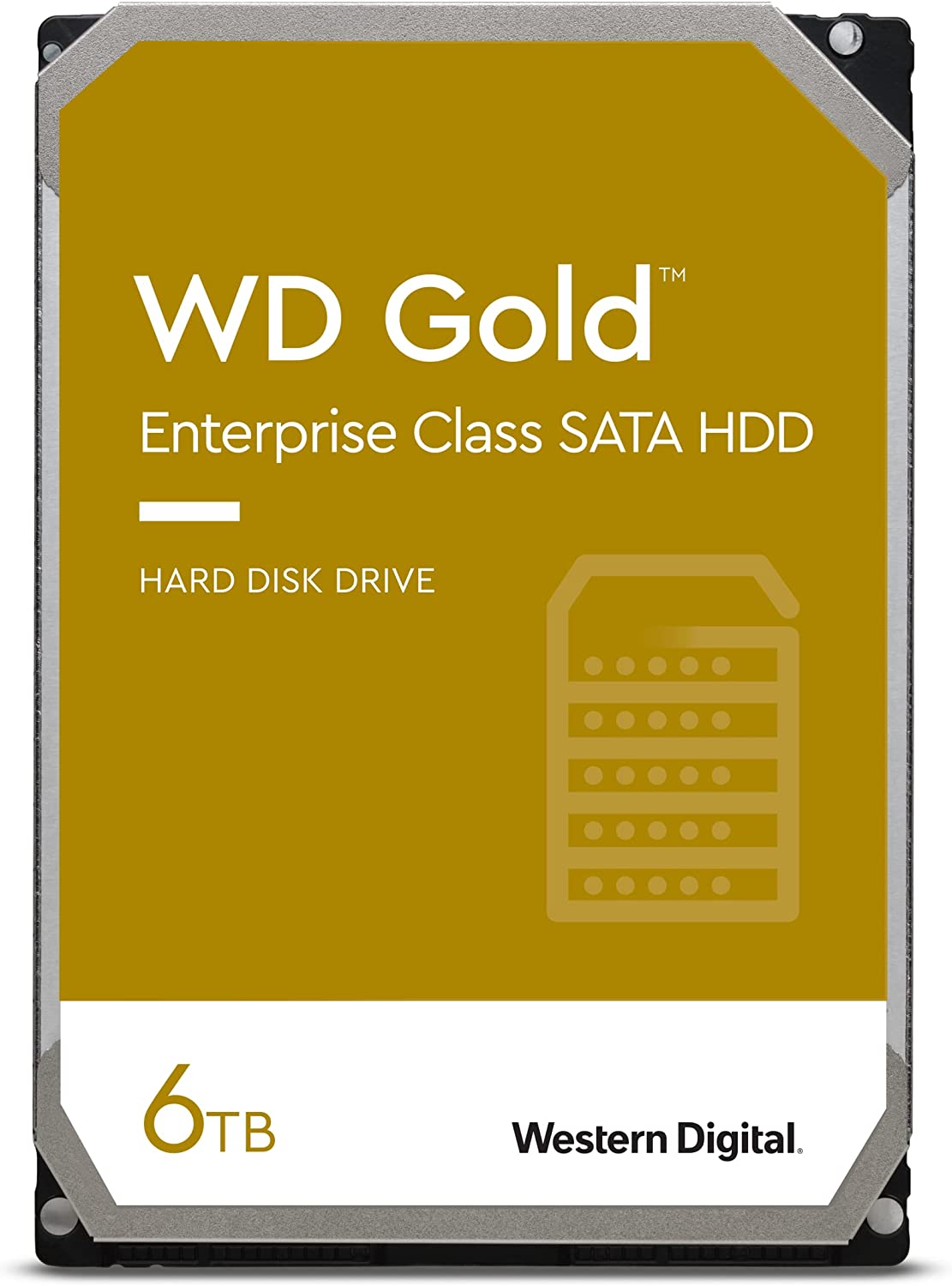 Western Digital 6TB WD Gold Enterprise Class Internal Hard Drive - 7200 RPM Class, SATA 6 Gb/s, 256 MB Cache, 3.5' (LS> WD6004FRYZ)