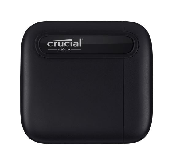 Crucial X6 4TB External Portable SSD 800MB/s USB3.2 USB-C USB3.0 Durable Rugged Shock Vibration Proof for PC MAC PS4 PS5 Xbox One Android iPad Pro