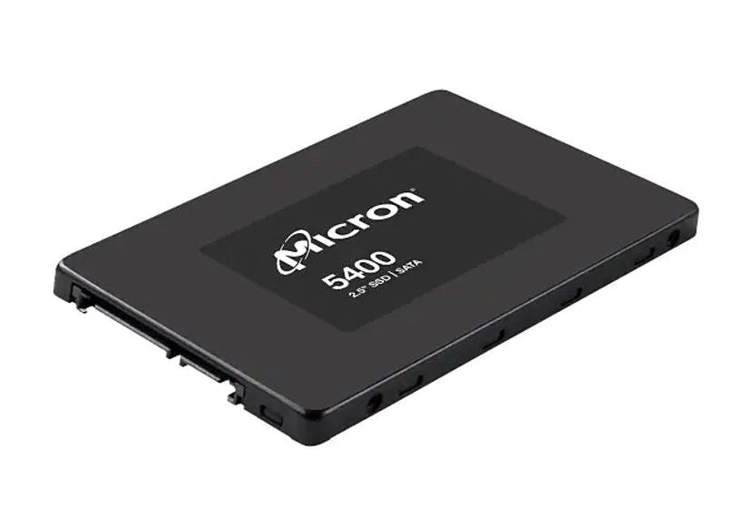 Micron 5400 PRO 960GB 2.5' SATA Enterprise SSD 540R/520W MB/s 95K/35K IOPS 2628TBW 1.5DWPD 3M hrs MTTF AES 256-bit encryption Server Data Centre 5yrs