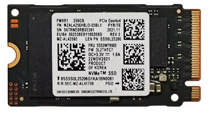 Gaming DesktopOEM 256GB Gen4 NVMe SSD 2955MB 1174MB/s R/W 200TBW 220K/300K IOPS 1.5M hrs MTTF PCIe 4 M.2 2242 Form Factor 1yr wty (not Crucial)