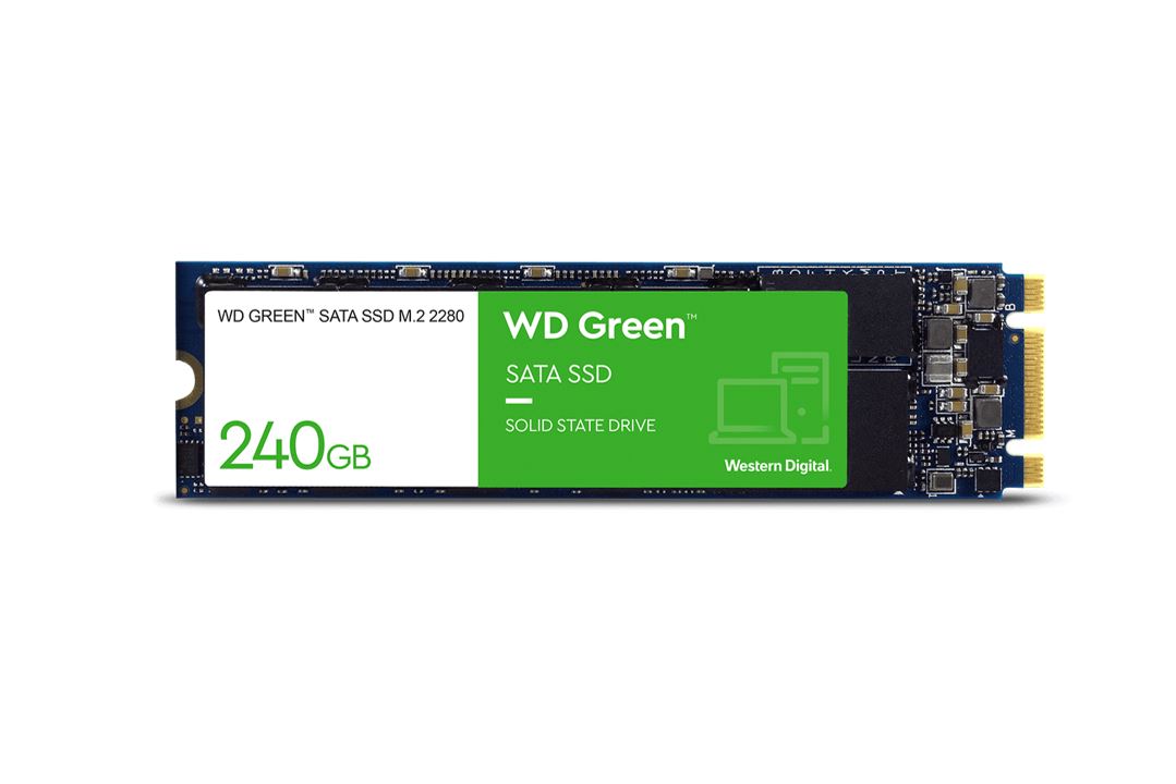 Gaming DesktopWestern Digital WD Green 240GB M.2 2280 SSD 545R/430W MB/s 80TBW 3D NAND 3 Years Warranty ~WDS240G2G0B