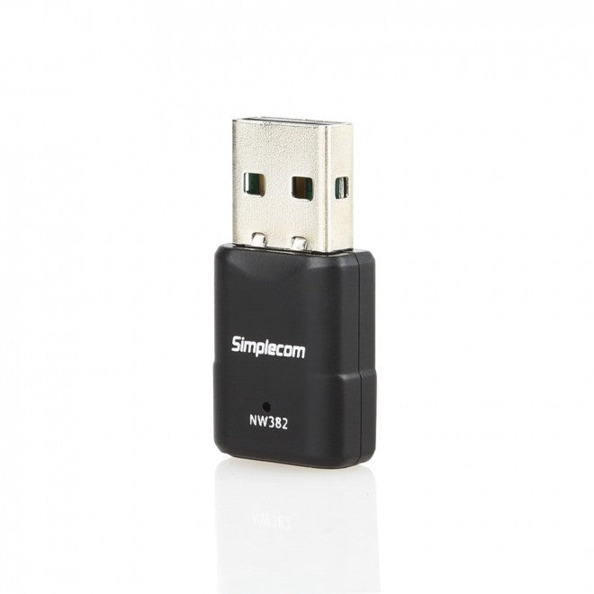 Gaming DesktopSimplecom NW382 Mini Wireless N USB WiFi Adapter 802.11n 300Mbps