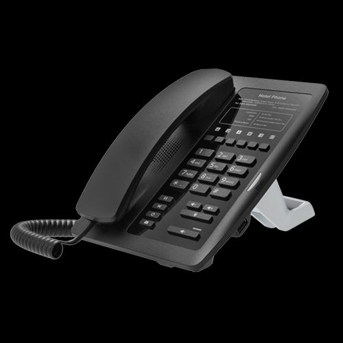 **Demo/Loan - Not For Sale** Fanvil H3 WiFi Hotel IP Phone - No Display, 1 Line, 6 x Programmable Buttons, Dual 10/100 NIC - No Screen, Non Wall Mount