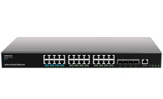 Grandstream GWN7813P Enterprise-Grade Layer 3 Managed Network Switches. 60W(1-8,PoE++) 30W(9-24) 360W POE
30W(9-24)