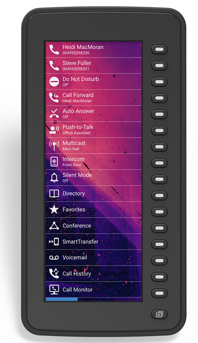 SNOM D7C  Expansion Module USB for D785, D765, D745, D735, D725, D717 & D715, 48 Programmable Keys, High-resolution 6.8' TFT Colour Display